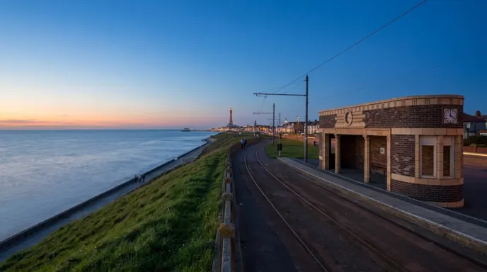 Bispham at dusk