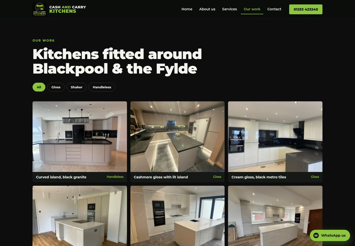 Kitchens they have fitted - screenshot