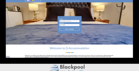 Q Accomodation Website Launch Image